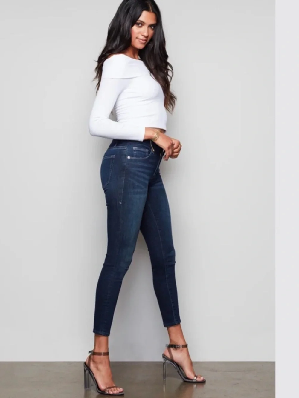Good American Good Legs Crop Jeans